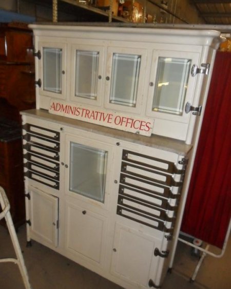 Period Cream Dental Cabinet